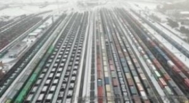 阿拉山口中歐（中亞）班列達千列，工業絲路外貿平臺促發展