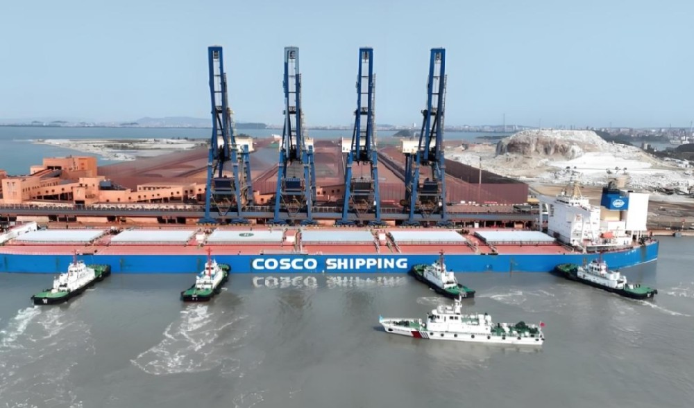 “絲路海運”鐵礦石航線運量破千萬，工業絲路助力工業貿易新增長