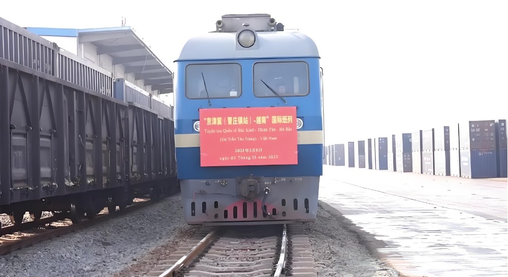從京津冀到越南：工業絲路助力國際班列，23列203箱貨物暢行出口之路